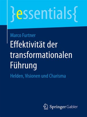 cover image of Effektivität der transformationalen Führung